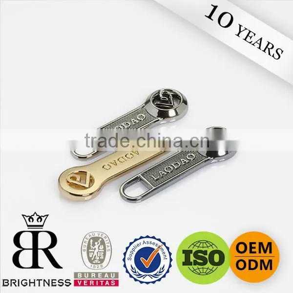 Fashion Design Garments Zipper Pullers Metal Zipper Pullers For Handbag/Clothing/Shoes