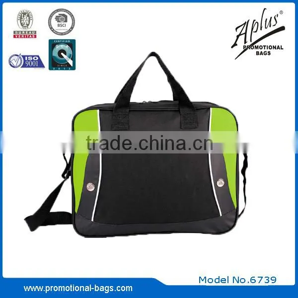 nice promotional briefcase documents bag for men