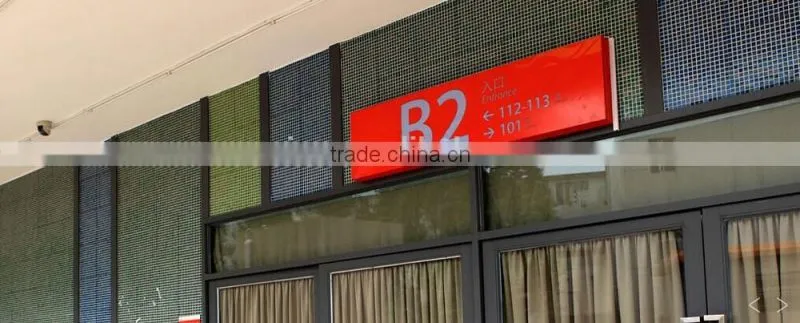 Popular customize ceiling suspended light box