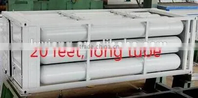 G4 CNG tube trailer for transporting between gas stations, more than 8700 m3 CNG storage