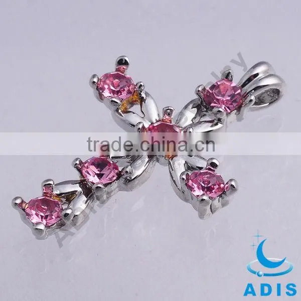 Zircon fashion doll pendant necklace parts manufacturer