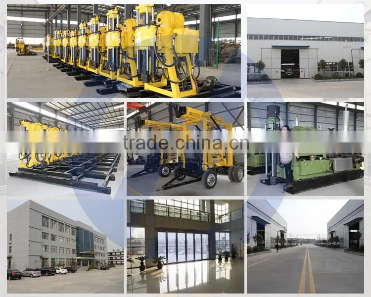 800m Wire line core drilling rig XY-8, large diameter core drilling rig