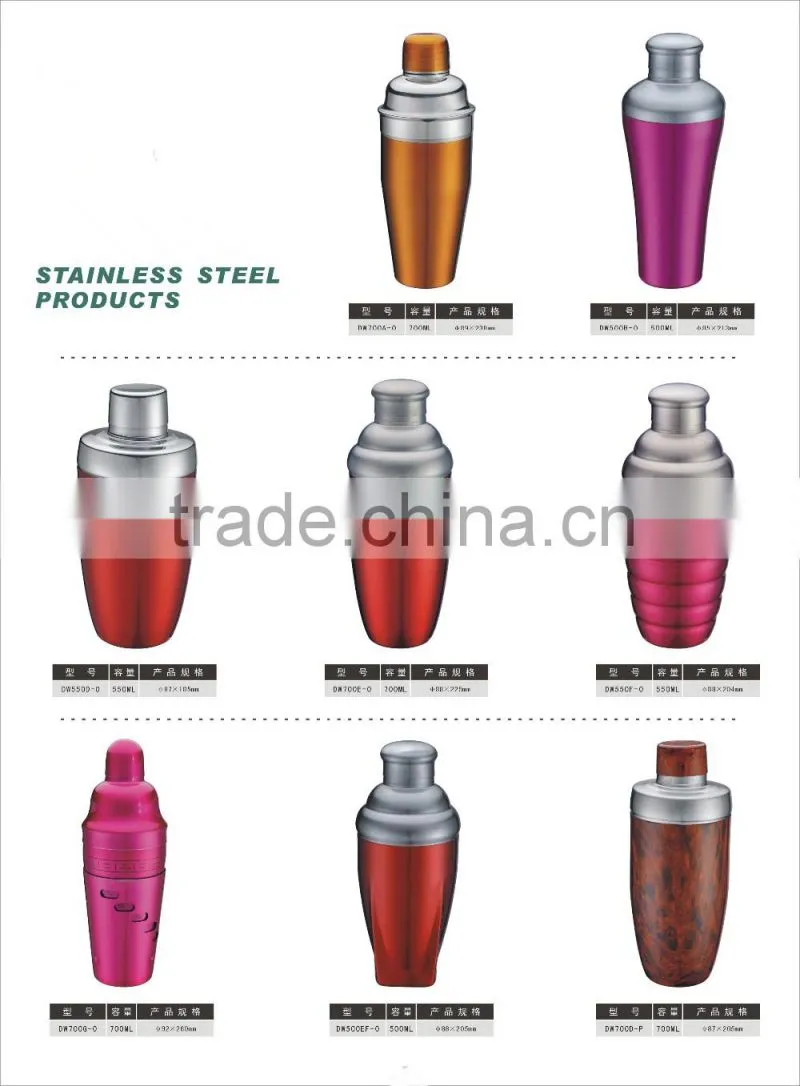 Stainless Steel Cocktail Shaker