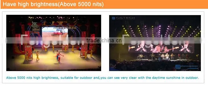 High brightness P10 outdoor full color led display