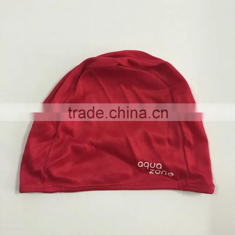 Fabric Polyester Swim Cap cheapest Swiming cap