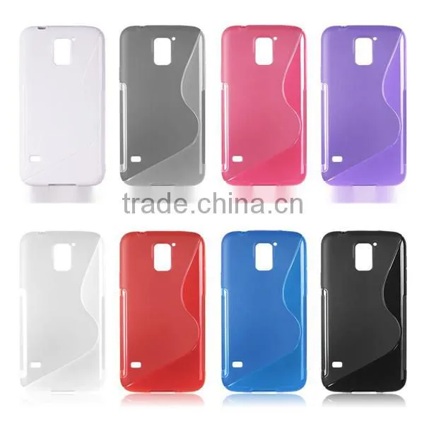Economic new products pc tpu side case for samsung s5