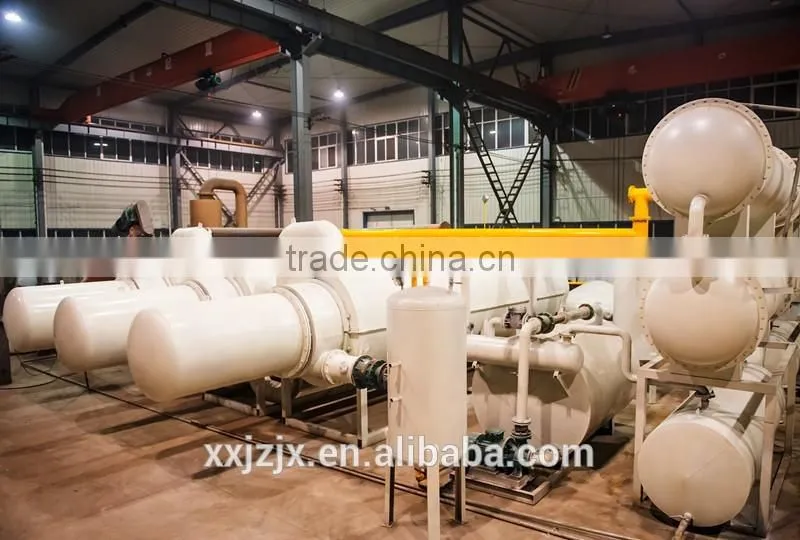JZ waste plastic and tires pyrolysis machine