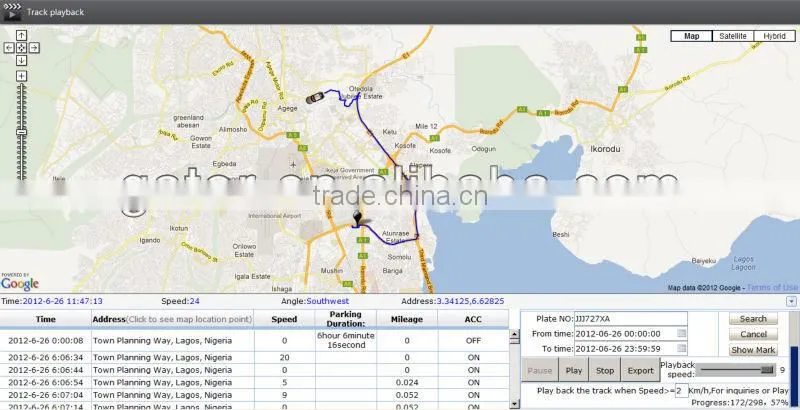 Remotely Listen-in Taxi GPS Tracker M528 With Door Open/Closed Detection