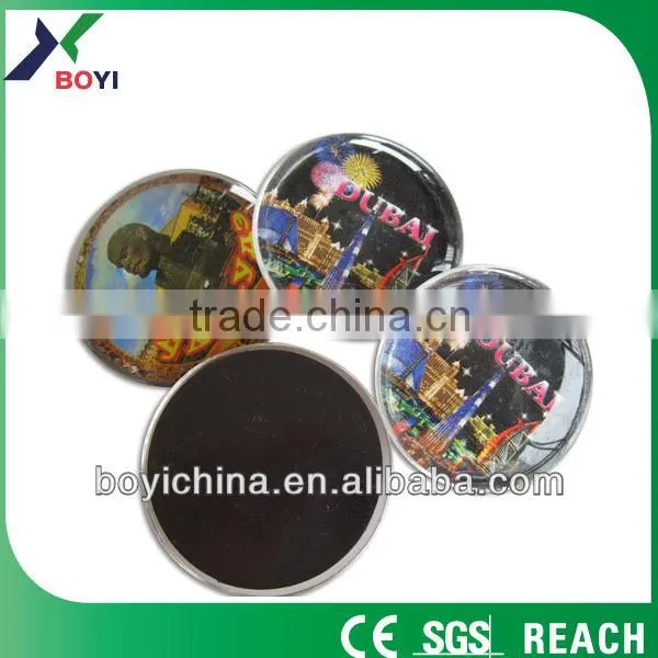 New Design Buddhism Glass Round Fridge Magnet