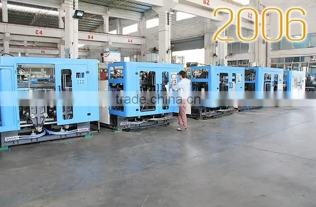 6000BPH bottles three layer double station extrusion blow molding machine for small bottle