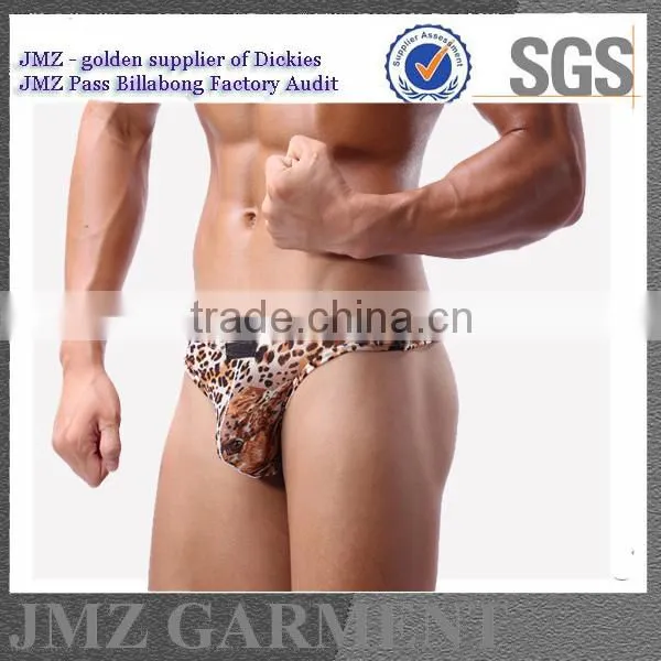 camo printing sexy boxer briefs cotton elastane hot sale men's briefs