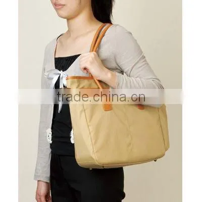 Shopping big eco business polyester shoulder handbags with case card holder