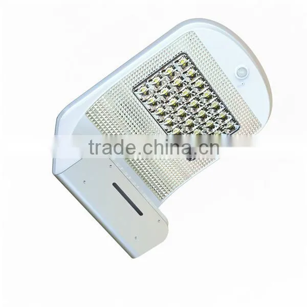 CE Approved Wall Mounted Motion Sensor led Outdoor Solar Lamp led Panel Solar Gate Light