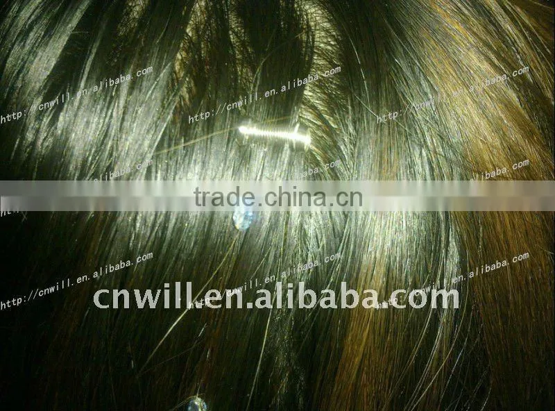 beautiful girl's hair crystals string crystal hair extension strand