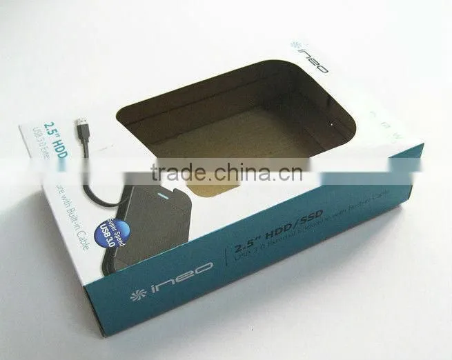Colored Paper Corrugated Boxes With Window, color box, offset printing boxes