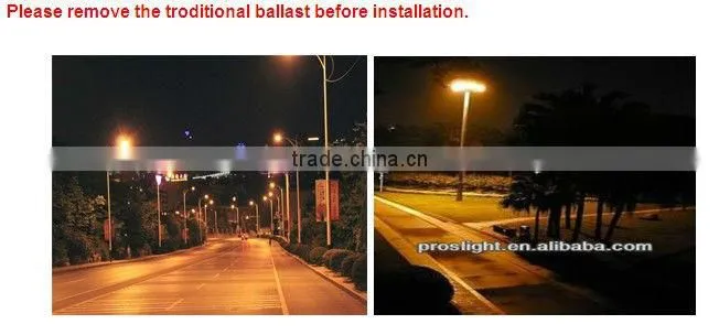 85-265VAC 6000lm 60w e40 led street light