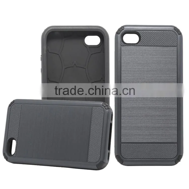 Manufacturer Wholesale Cell Phone Case Metal Color Heavy Duty Mobile Phone Case
