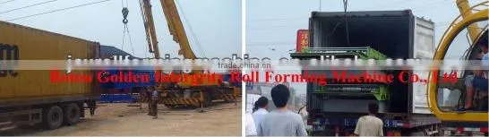 3kw 312 ridge cap roll forming machine