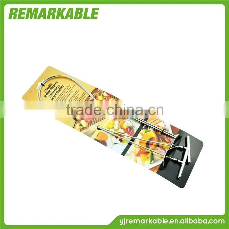 High grade stainless steel Grilling skewers bar BBQ tools