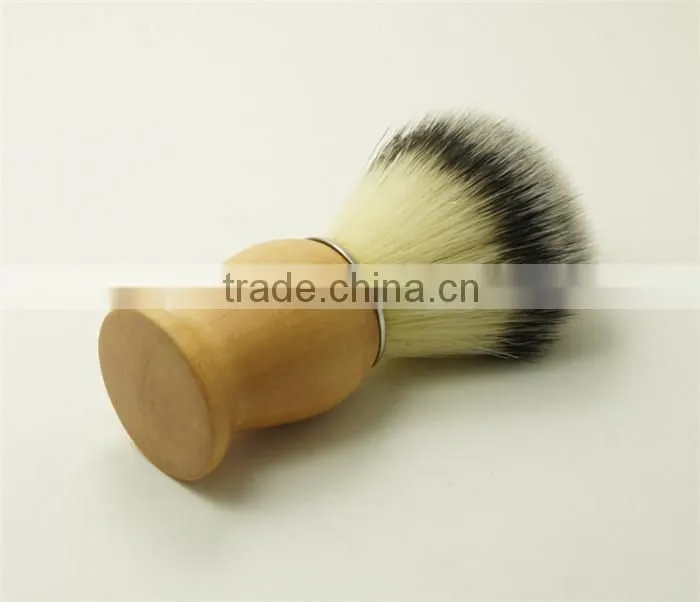 Free Samples Synthetic Shaving Brush with Wooden Shaving Brush Handles