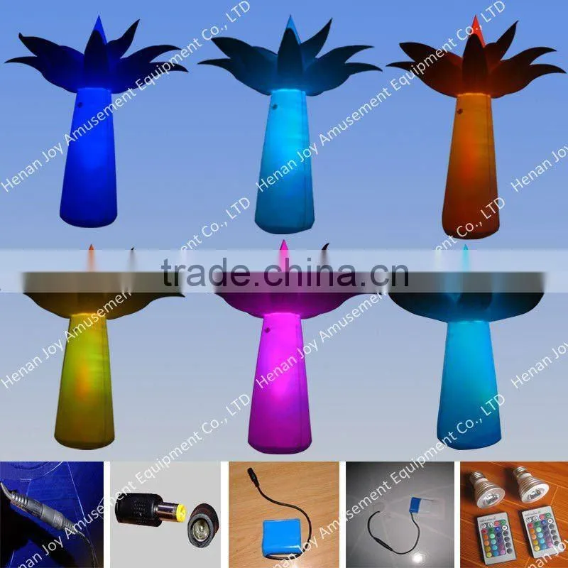 inflatabel advertising can with light