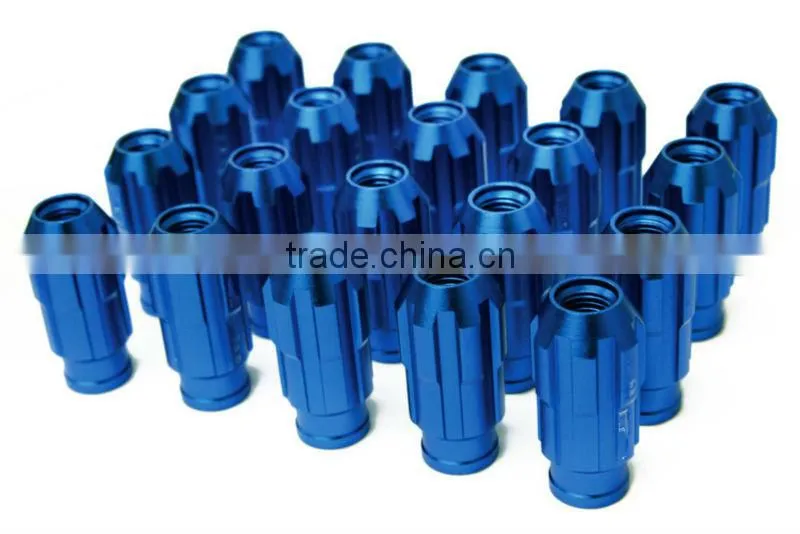 60mm Lug Nuts For Racing Car 7075 Aluminum