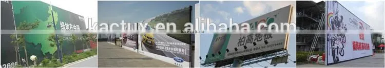 500*300D, 440g Glossy/Matt Frontlit/Backlit PVC Flex Banner roll