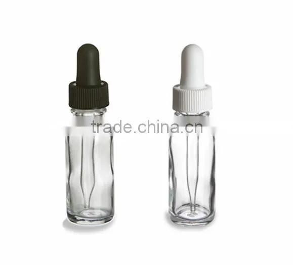1/2oz 2oz clear glass dropper bottles/essential oil bottle