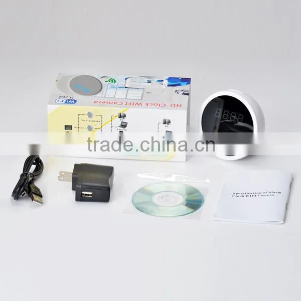 Wifi Hidden Camera Long Time Recording Multi-function Clock Camera