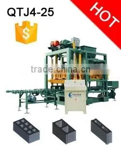 QTJ4-26 hat blocking machine/ cement block machine/ block factory