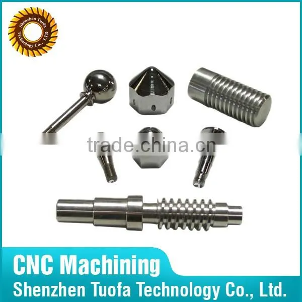 High value custom cnc machining titanium products