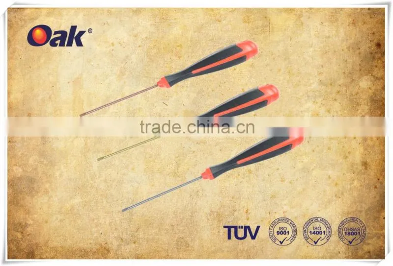 precision screwdriver bit set for computer slotted head