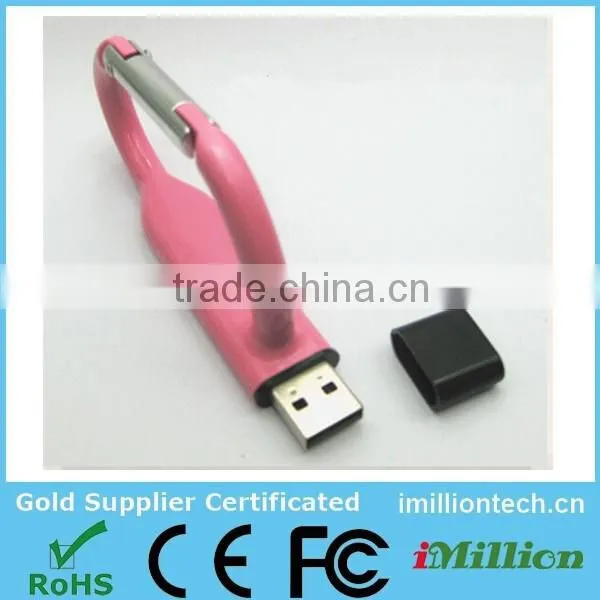 Precise and professional Carabiner usb flash drive 2.0 32GB
