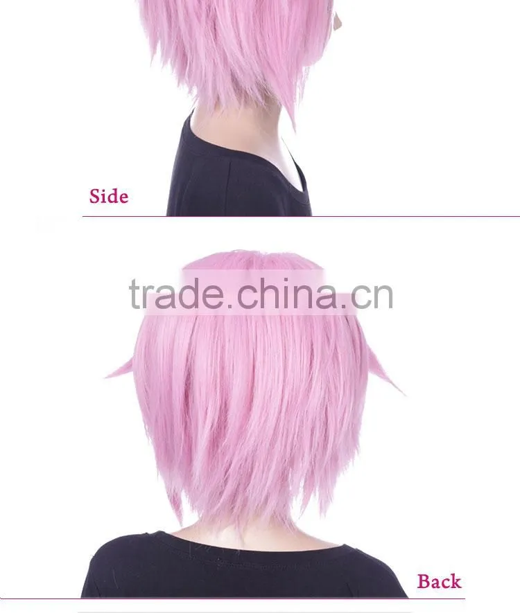 Factory price clip on ponytail cosplay hair wig