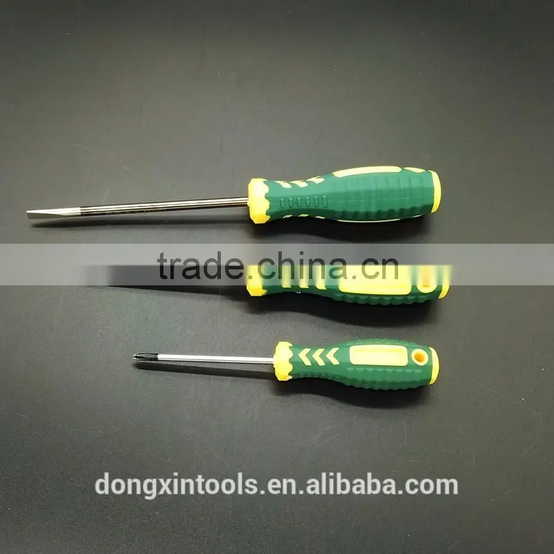 Single and pp tpr handles spiral screwdriver