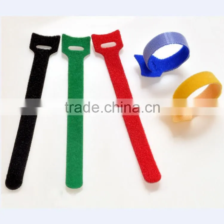 cable management hook loop straps