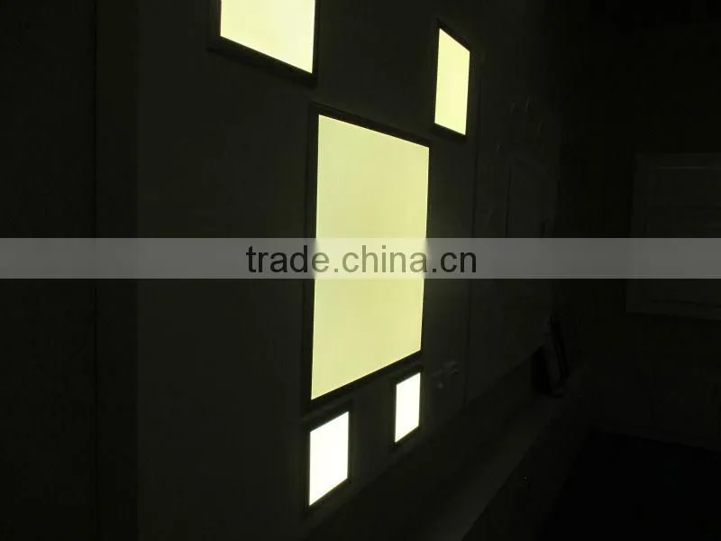 60w Meanwell driver dimmable led panel light flat 1200x300MM with CE CB GS IP44 3 years warranty