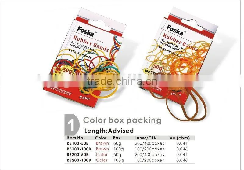 Popular Colorful Elastic Rubber Bands Ball.