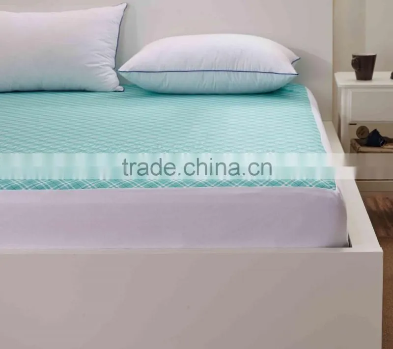 Printed Microfiber Terry Waterproof Single Mattress Cover Protector