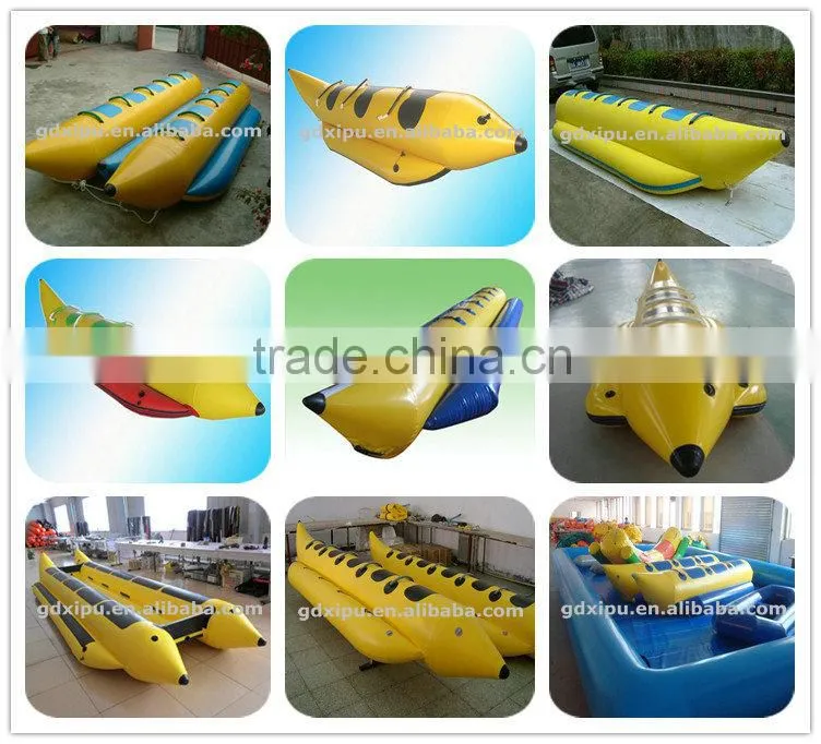 Hot Selling Inflatable Aqua Banana Boat For Sale