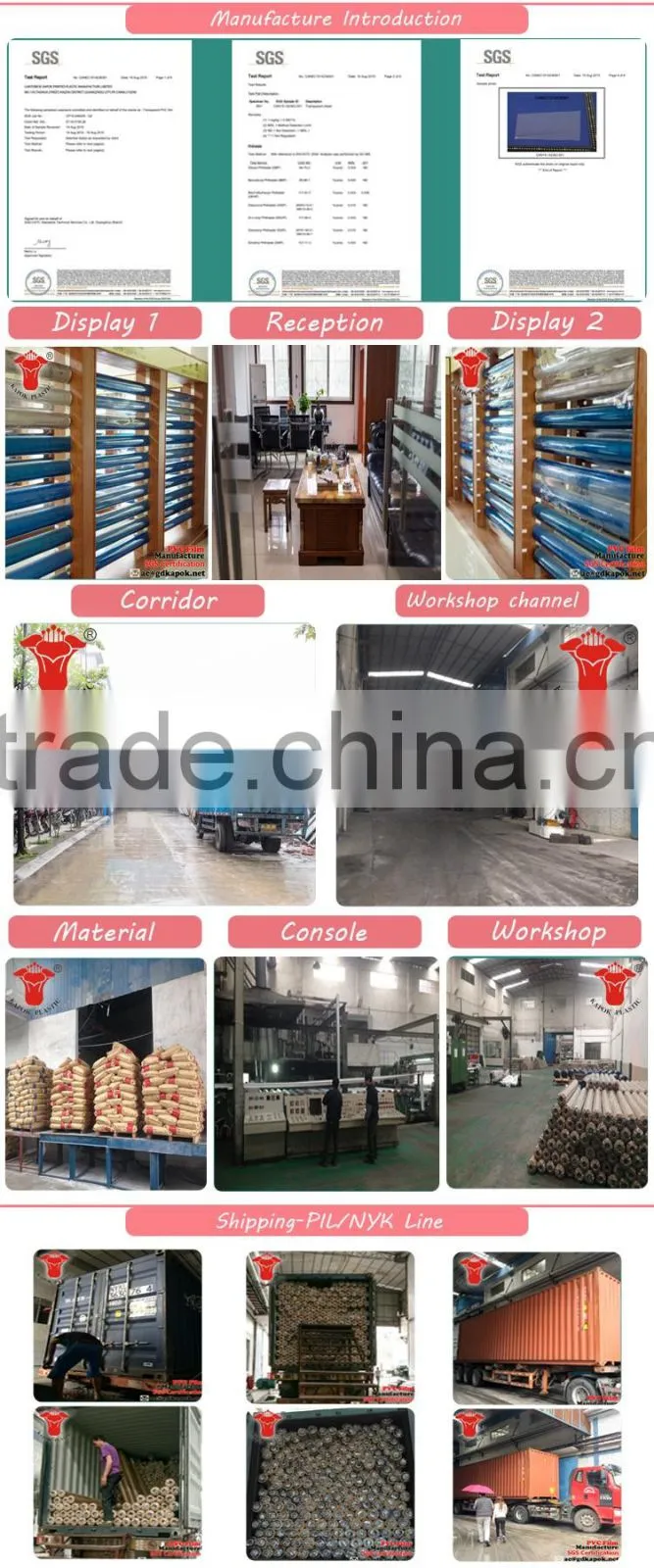 Super clear transparent soft pvc sheet