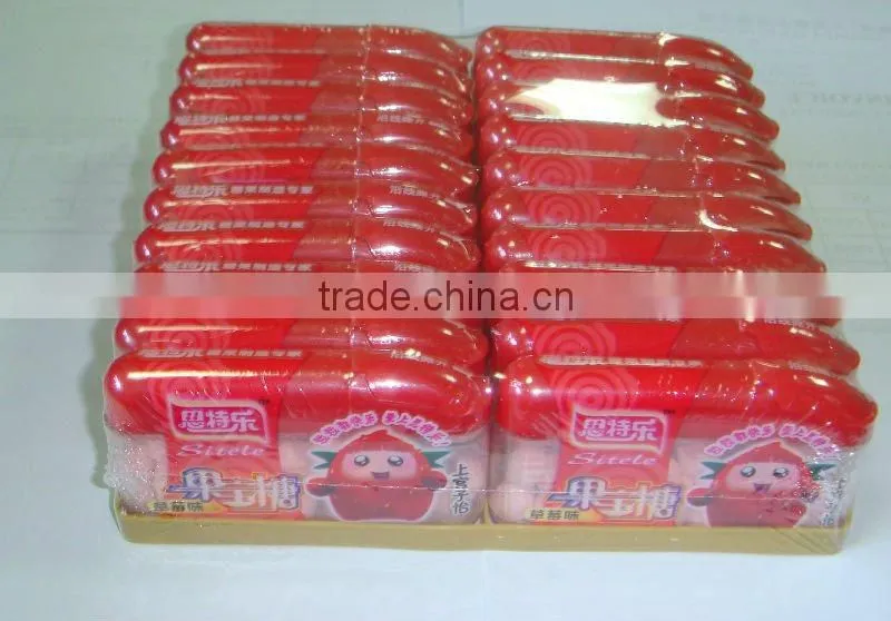 mini bottle dextrose fruit press candy