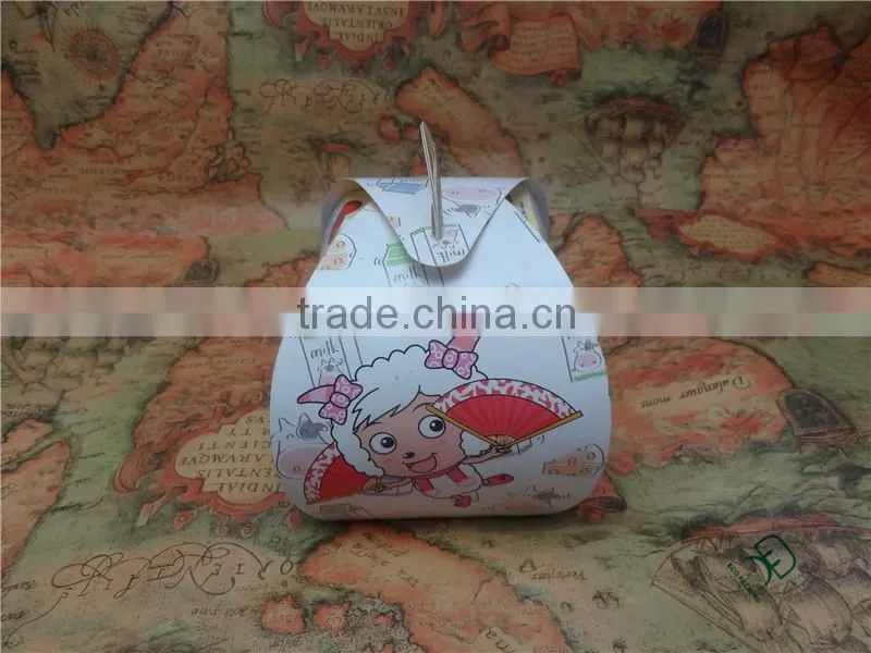 Custom printed simple design paper single cupcake box Wholesale China