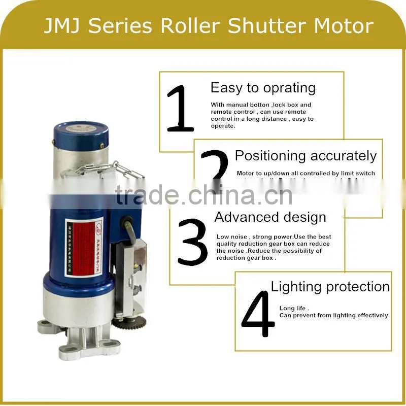 DC 200Kg rolling door motor 24v motor side sliding door operator