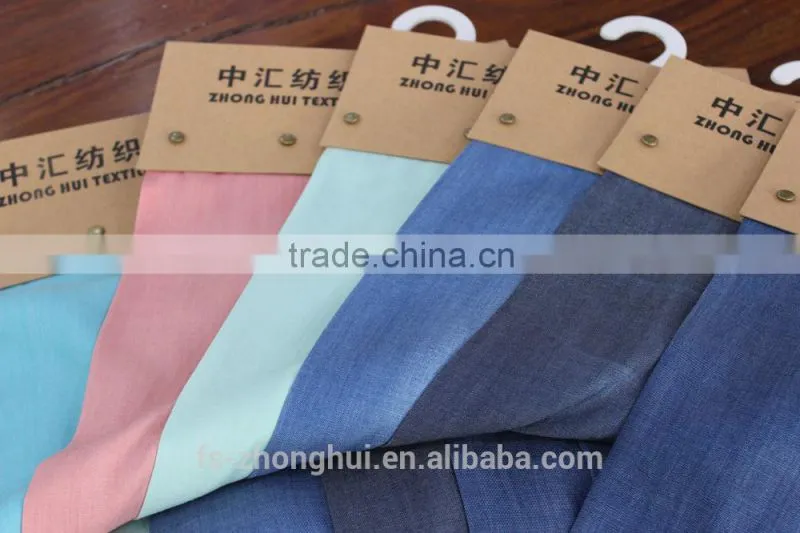 SH132 100% tencel 4.7oz colored and thin denim fabric