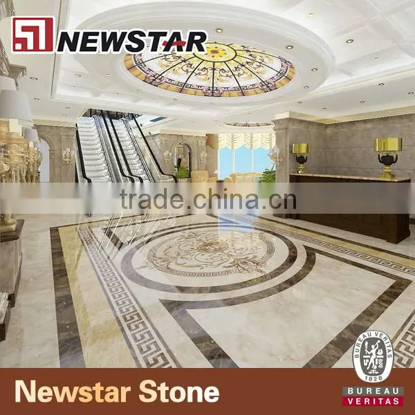 Royal designs hotel and villa marble flooring border designs
