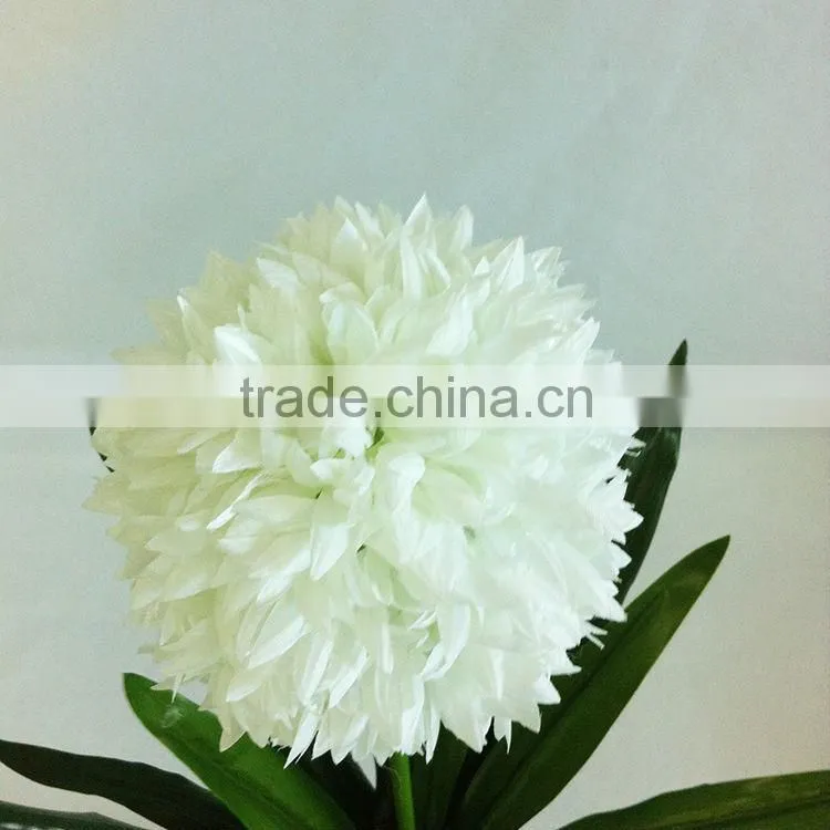 wholesalem small fake ball flowers bonsai