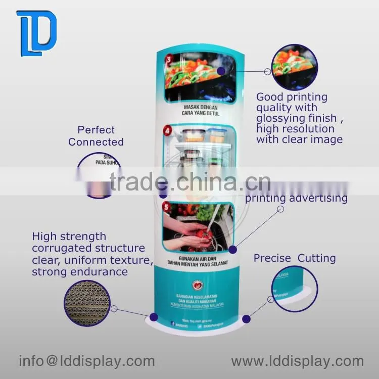 POP Cardboard Totem Display,Cardboard Counter Table Display Boxes,Cardboard Display