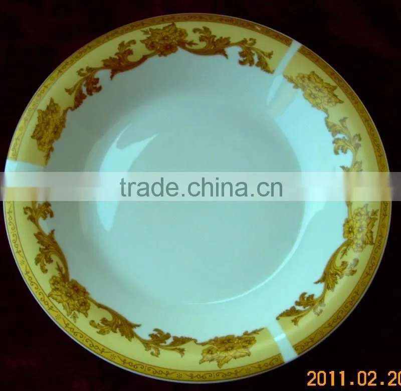 cheap 9.25 Omega Plate/high Quality 9.25 Omega deep Plate/Wholesale personalized Porcelain soup Plates