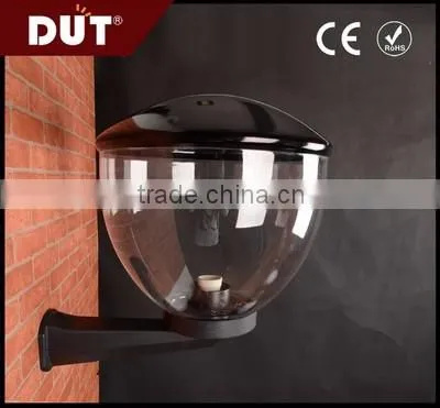 clear with black cover environmental friendly PMMA plasticed lamp shade cover